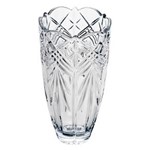 Ficha técnica e caractérísticas do produto Vaso de Cristal Ecológico Bohemia Taurus 14,5x31,3 Cm - Transparente