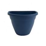 Vaso de Parede - Azul Marinho - 15 Cm - Kit 10 Un