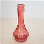 Ficha técnica e caractérísticas do produto Vaso de Vidro 15 Cm - Vermelho