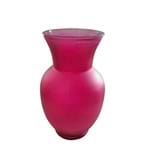 Ficha técnica e caractérísticas do produto Vaso de Vidro Decorativo - Rosa