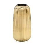 Ficha técnica e caractérísticas do produto Vaso de Vidro Dourado Nice 24Cm Espressione