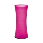 Vaso de Vidro Rosa 13x30cm - Led Lustre