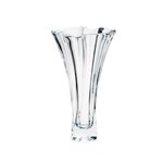 Ficha técnica e caractérísticas do produto Vaso de Vidro Sodo-Cálcico com Titanio Acinturado Neptun 32Cm - F9-5896 - Transparente