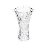 Ficha técnica e caractérísticas do produto Vaso de Vidro Sodo-Cálcico com Titanio Acinturado Pinweel Luxo 25cm