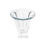 Ficha técnica e caractérísticas do produto Vaso de Vidro Sodo-cálcico com Titanio Arcade 27cm 5848