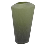 Ficha técnica e caractérísticas do produto Vaso De Vidro Verde 38 Cm