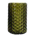 Vaso de Vidro Verde Confete 18cm Concepts Life