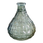 Ficha técnica e caractérísticas do produto Vaso de Vidro Verde Gota