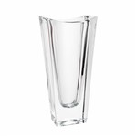 Ficha técnica e caractérísticas do produto Vaso Decorativo 30cm de Cristal Ecológico Okinawa Bohemia - R5919