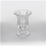 Ficha técnica e caractérísticas do produto Vaso Decorativo 15cm de Cristal com Pé Athena Wolff - R5352