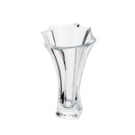 Ficha técnica e caractérísticas do produto Vaso Decorativo 26,5cm de Cristal Ecológico Neptun Acinturado Bohemia - R5897