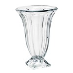 Ficha técnica e caractérísticas do produto Vaso Decorativo com Pé Cristal Ecológico 25cm Arcade Bohemia