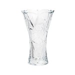 Vaso Decorativo Cristal Ecológico 20.5cm Pinwheel Luxo Bohemia