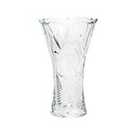 Ficha técnica e caractérísticas do produto Vaso Decorativo Cristal Ecológico 20.5Cm Pinwheel Luxo Bohemia