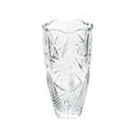 Ficha técnica e caractérísticas do produto Vaso Decorativo Cristal Ecológico 20Cm Pinwheel Luxo Bohemia