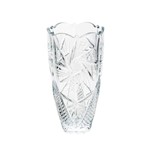 Ficha técnica e caractérísticas do produto Vaso Decorativo Cristal Ecológico 25Cm Pinwheel Luxo Bohemia