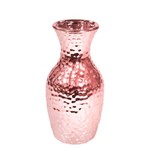 Ficha técnica e caractérísticas do produto Vaso Decorativo de Cerâmica Cobre 16,5 Cm