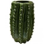 Ficha técnica e caractérísticas do produto Vaso Decorativo de Cerâmica Hedge Cactus 12,8cm X 12,5cm X 20,4cm Urban Verde
