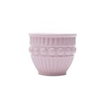 Ficha técnica e caractérísticas do produto Vaso Decorativo de Cerâmica Troia Rosa Prestige - R26117 - Rosa