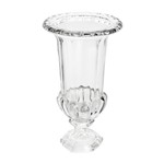 Vaso Decorativo de Cristal com Pé 21X37.5Cm Sussex Wolff