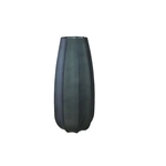 Ficha técnica e caractérísticas do produto Vaso Decorativo de Vidro 35cm Verde