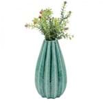 Ficha técnica e caractérísticas do produto Vaso Decorativo Folhas 23cmx12,5cmx12,5 Urban Verde