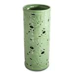 Vaso em Cerâmica Folhas Verdes Grande