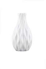 Ficha técnica e caractérísticas do produto Vaso em Ceramica na Cor Branca