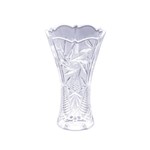 Ficha técnica e caractérísticas do produto Vaso em cristal Bohemia Pinwheel 30cm Incolor