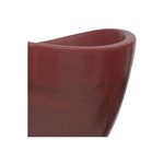 Ficha técnica e caractérísticas do produto Vaso em Polietileno Cone Copacabana 30x23cm Antique Vermelho