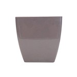 Ficha técnica e caractérísticas do produto Vaso em Polipropileno Trapézio Siena 13,5x14cm Violeta Pastel
