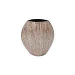 Ficha técnica e caractérísticas do produto Vaso Ornamental de Papel Mache Cedar Pequeno - F9-25412 - Marrom