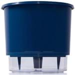 Ficha técnica e caractérísticas do produto Vaso Raiz Auto Irrigável N3 16X14 Cores Autoirrigável - Azul Escuro