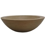Ficha técnica e caractérísticas do produto Vaso Terra Bowl Polietileno 55x16 Cm Granito Areia - Markine Mobilier - Marrom
