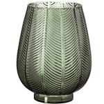 Ficha técnica e caractérísticas do produto Vaso Verde em Vidro