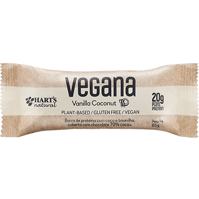 Ficha técnica e caractérísticas do produto Vegana 65G - Hart's Natural (VANILLA COCONUT)