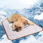 Ficha técnica e caractérísticas do produto Ver?o Sponge Pet Ice Cooling Pad Cat Bed Teddy Colch?o Mat Cooling