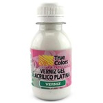 Ficha técnica e caractérísticas do produto Verniz Gel Acrilico Platina 100ml - True Colors - True Colors
