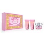 Ficha técnica e caractérísticas do produto Versace Bright Crystal Kit – Perfume Feminino EDT + Loção Corporal + Gel de Banho Kit