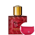 Ficha técnica e caractérísticas do produto Versace Eros Flame Eau de Parfum - Perfume Masculino 30ml+Necessaire Pink com Puxador em Fita