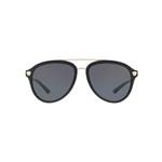 Ficha técnica e caractérísticas do produto Versace Eyewear Óculos de Sol Aviador - Preto