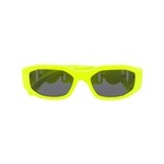 Ficha técnica e caractérísticas do produto Versace Eyewear Óculos de Sol Oval - Amarelo