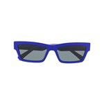 Ficha técnica e caractérísticas do produto Versace Eyewear Óculos de Sol Retangular - Azul