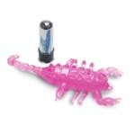 Ficha técnica e caractérísticas do produto Vibrador Bullet Estimulador Scorpion em Jelly C/ Vibro Rosa UN