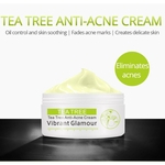 Ficha técnica e caractérísticas do produto VIBRANTE GLAMOUR Tea Tree Acne Creme Anti-acne Face Cream Creme Oil Control rosto Cuidados com a pele