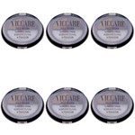 Ficha técnica e caractérísticas do produto Viccare Sombra para Sobrancelha Pele Negra + Fixador - Kit com 06