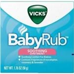 Ficha técnica e caractérísticas do produto Vicks Baby Rub - Contra Resfriados Nos Bebês