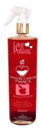 Ficha técnica e caractérísticas do produto Vinagre Capilar de Maçã Magic Potion Love Potion Finalizador 500ml
