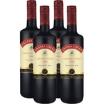 Ficha técnica e caractérísticas do produto Vinho Cabernet Franc Suave Granja União 750ml Garibaldi Kit 4