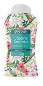 Ficha técnica e caractérísticas do produto Vini Lady Talco 100g Jardim Secreto